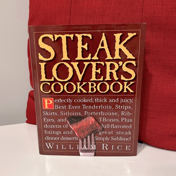 Steak Lovers Cookbook - Picture 1 of 10